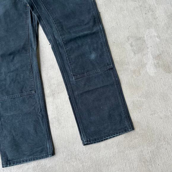 Carhartt black double knee work wear carpenter pants - Picture 3 of 6